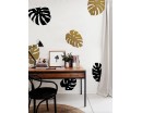 Monstera Leaves Pattern Monstera Leaves Pattern Wall Art Stickers